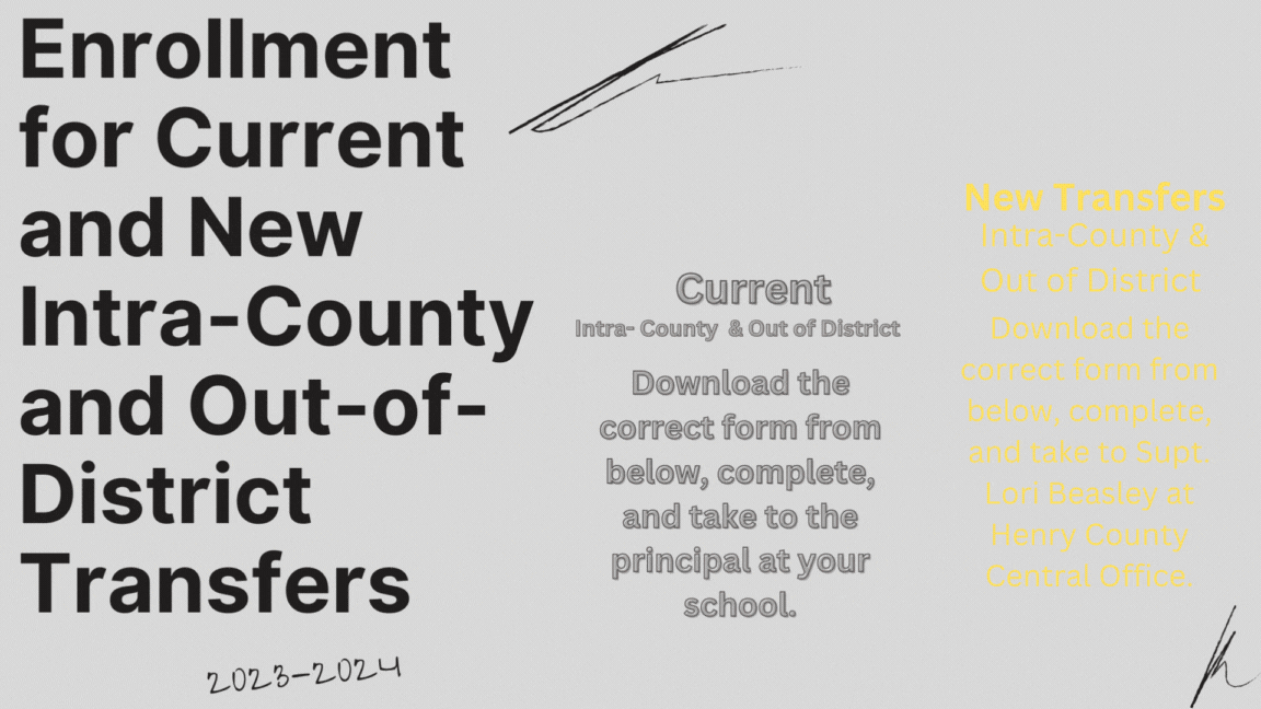  Enrollment for Transfers